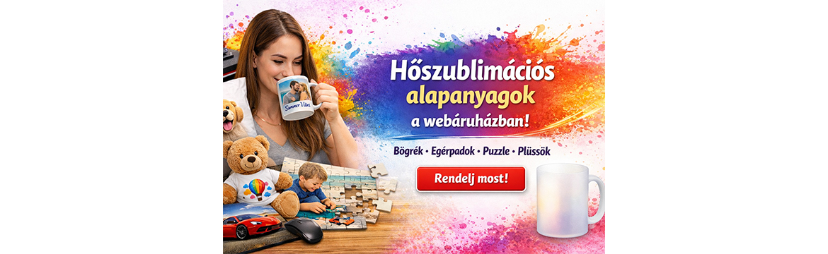 Szublimációs kellékanyagok